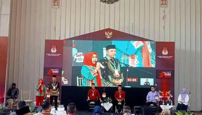 Debat Kandidat Calon Walikota dan Wakil Walikota Pagaralam, Paslon 01 Hepy-Efsi Dominasi Panggung