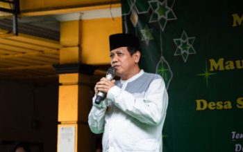 PJ.Ali Sadikin Kepala Desa Suka Danau Peringati Maulid Nabi Muhammad Saw 1446 H