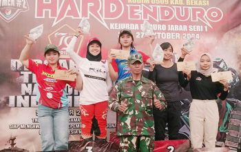 Cindy Agustin, Perempuan Muda Asal Bandung ini Juara Satu Kelas Sporty Woman di Betmen Hard Enduro 2