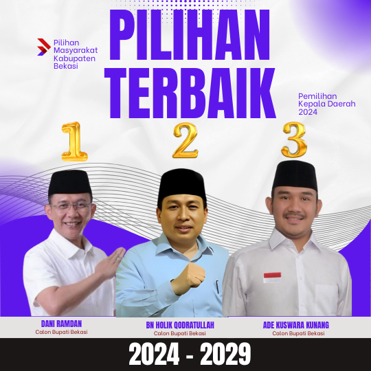 Visi dan Misi 3 Kandidat Calon Bupati Bekasi 2024, Siapakah yang Jadi Perhatian Publik?