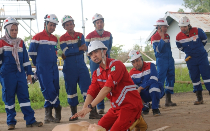 Upaya Menciptakan Operation Excellence, Pertamina EP Field Ramba Gelar Pembinaan Aspek HSSE kepada BUMD Petro Muba