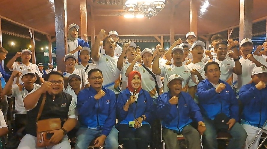 Atlet NPCI Kabupaten Bekasi Dominan Raih Medali di Peparnas Solo XVII