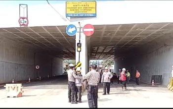 Underpass Jalan KH Ma'mun Nawawi Desa Sukaragam Sudah Dapat Digunakan Pengguna Jalan