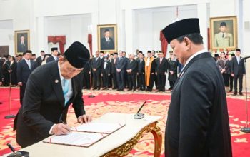 Presiden Prabowo Resmi Lantik para Penasihat Khusus, Utusan Khusus, dan Staf Khusus Presiden