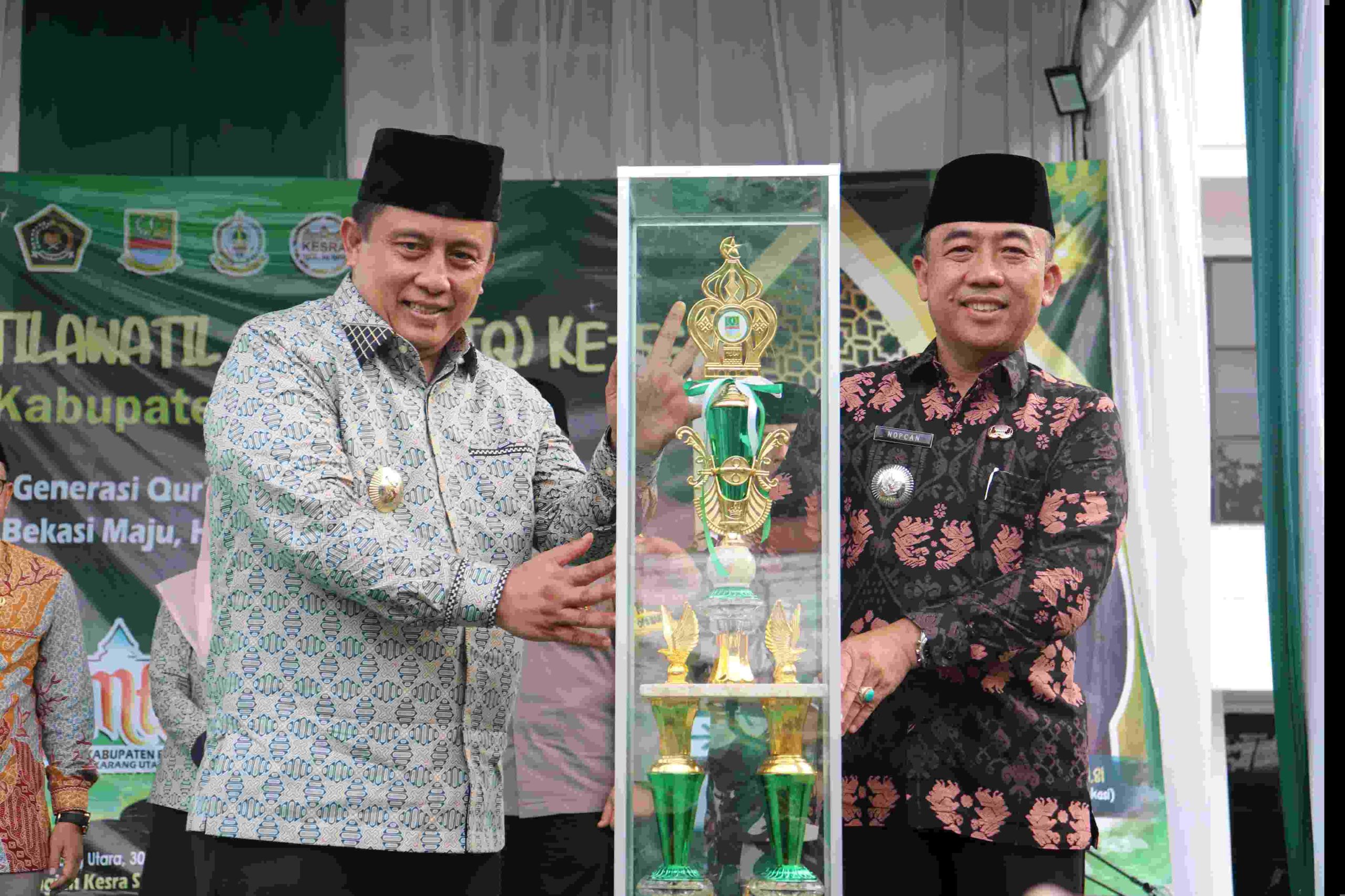 Cikarang Utara Raih Juara Umum MTQ Tingkat Kabupaten Bekasi Ke -56