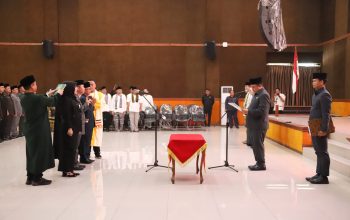 Pj Bupati Dedy Supriyadi Lantik 40 Pejabat Administrator dan Pengawas