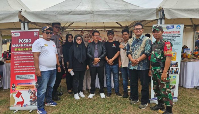 Sosialisasi Pilkada 2024, KPU Kabupaten Bekasi Hadir di Acara Botram Tambun Utara