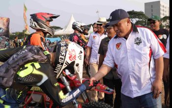 Gelar Bekasi Trail Army Enduro Betmen 2, Pj Bupati Apresiasi Kodim 0509/Kabupaten Bekasi