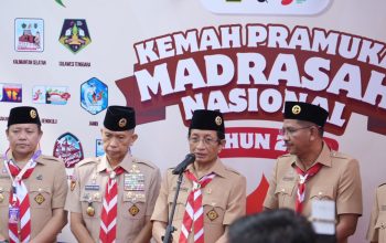 Siapkan Generasi Adaptif dan Kreatif, Menag akan Kembangkan Gerakan Kepramukaan Madrasah