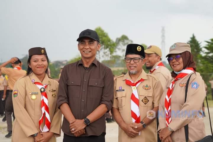 Wakil Bupati Hadiri Karo Hadiri Undangan Upacara Pembukaan Lomba Tangkas Pramuka Penegak XIV Kwarcab Karo Tahun 2024