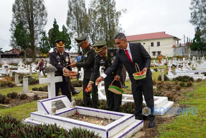 Wakil Bupati Karo Pimpin Upacara Peringatan Hari Pahlawan Tahun 2024