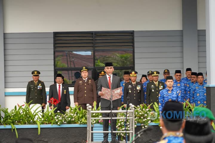 Wakil Bupati Karo Pimpin Upacara Peringatan Hari Pahlawan Tahun 2024