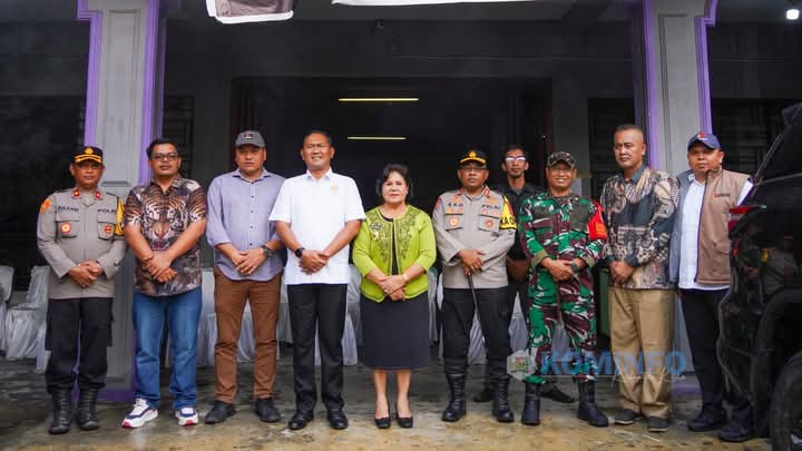 Bupati Karo Hadiri Pemusnahan Surat Suara Pemilihan Tahun 2024 dilakukan di Gudang Logistik KPU Kabupaten Karo