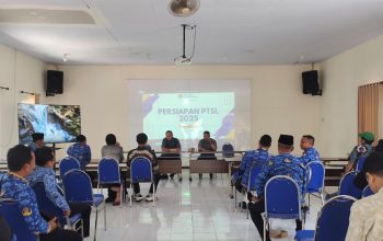 Kantor Pertanahan Kabupaten Bondowos mengadakan Rapat Koordinasi Persiapan Pendaftaran Tanah Sistematis Lengkap (PTSL) untuk tahun 2025.