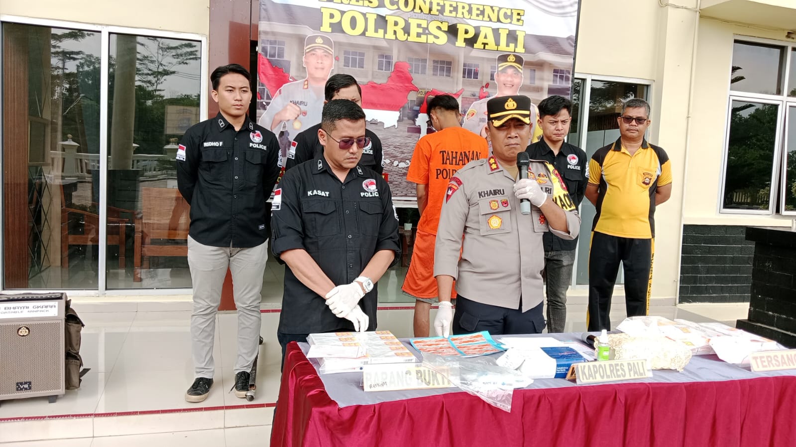 Polres PALI Bongkar Kasus Peredaran Obat Batuk Tanpa Izin