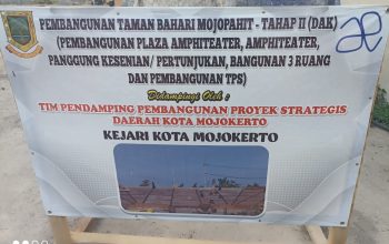 Terindikasi Abaikan Keselamatan, Proyek TBM Tahap II Disporapar Mojokerto Kota di Kelurahan Blooto Tuai Sorotan