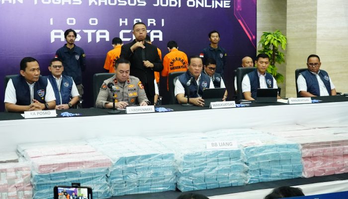 Sita Rp78,1 Miliar dari Judol Internasional, Komitmen Polri atas Asta Cita Presiden Prabowo