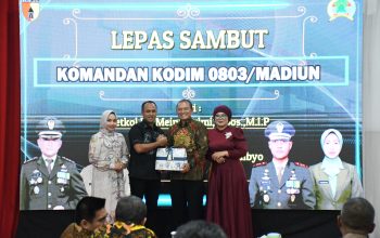 Sinergitas TNI – Polri, Kapolres Madiun Kota Malam Lepas Sambut Dandim 0803 Madiun