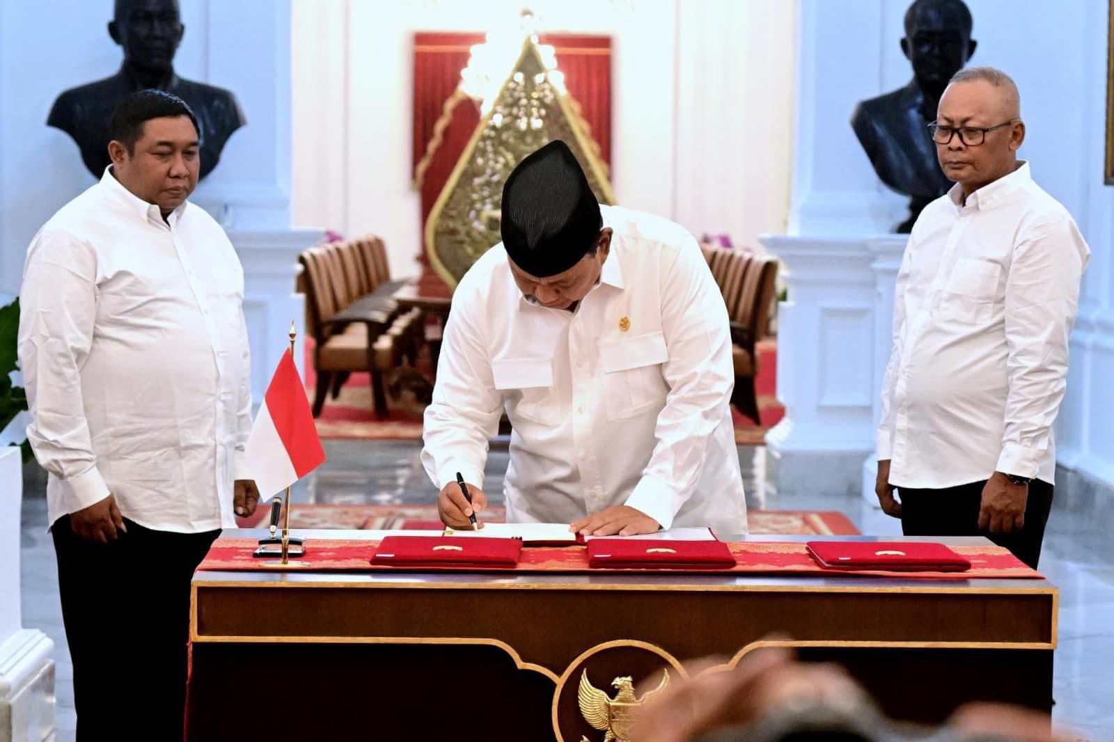 Presiden Prabowo Subianto Tandatangani PP Tentang Penghapusan Piutang Macet UMKM