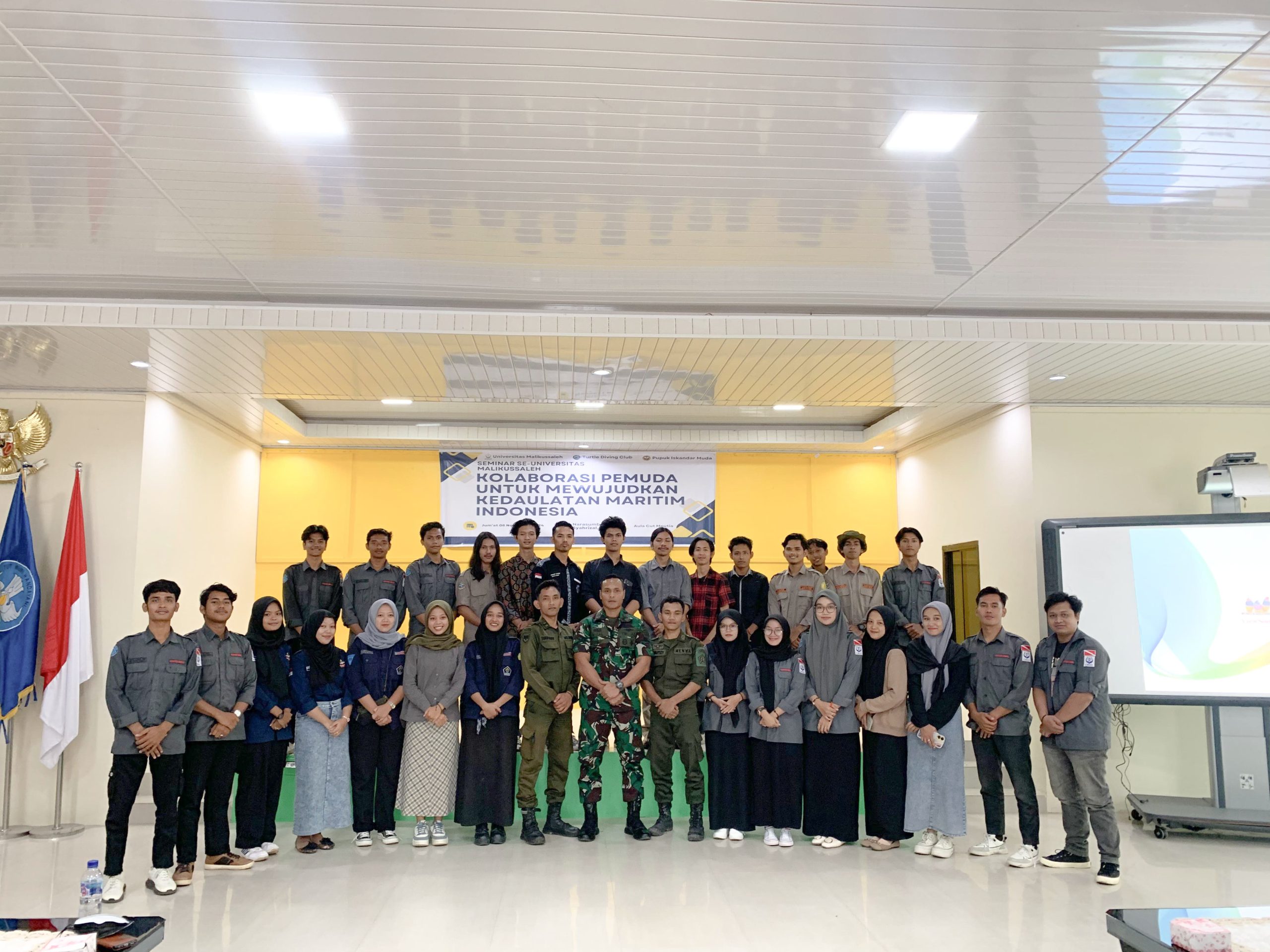 Unit Kegiatan Mahasiswa Turtle Diving Club Selenggarakan Seminar  Kemaritiman.