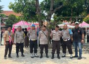 Polsek Cibarusah Monitoring dan Pengamanan di Perlombaan Zona Gembira Pramuka XIII