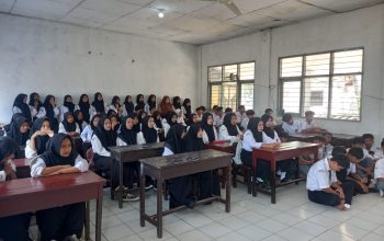 Polsek Serang Baru Sosialisasi Bahaya Narkoba, Tawuran dan Bullying di SMP Asyifa