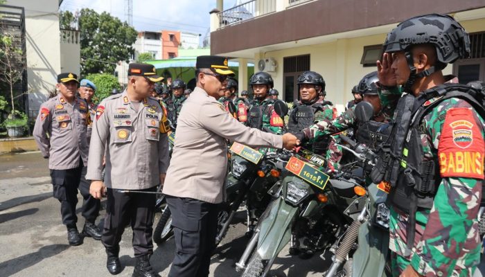 Pimpin Apel Patroli Skala Besar, Kapolrestabes Medan: Hukum Tertinggi Adalah Keselamatan Masyarakat