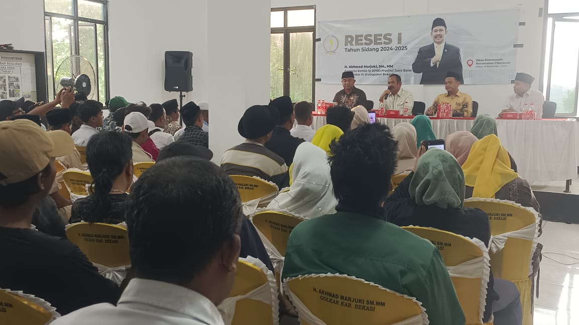 Anggota DPRD Komisi IV Provinsi Jawa Barat H. Marzuki Soroti Banyaknya Pengangguran di Kabupaten Bekasi