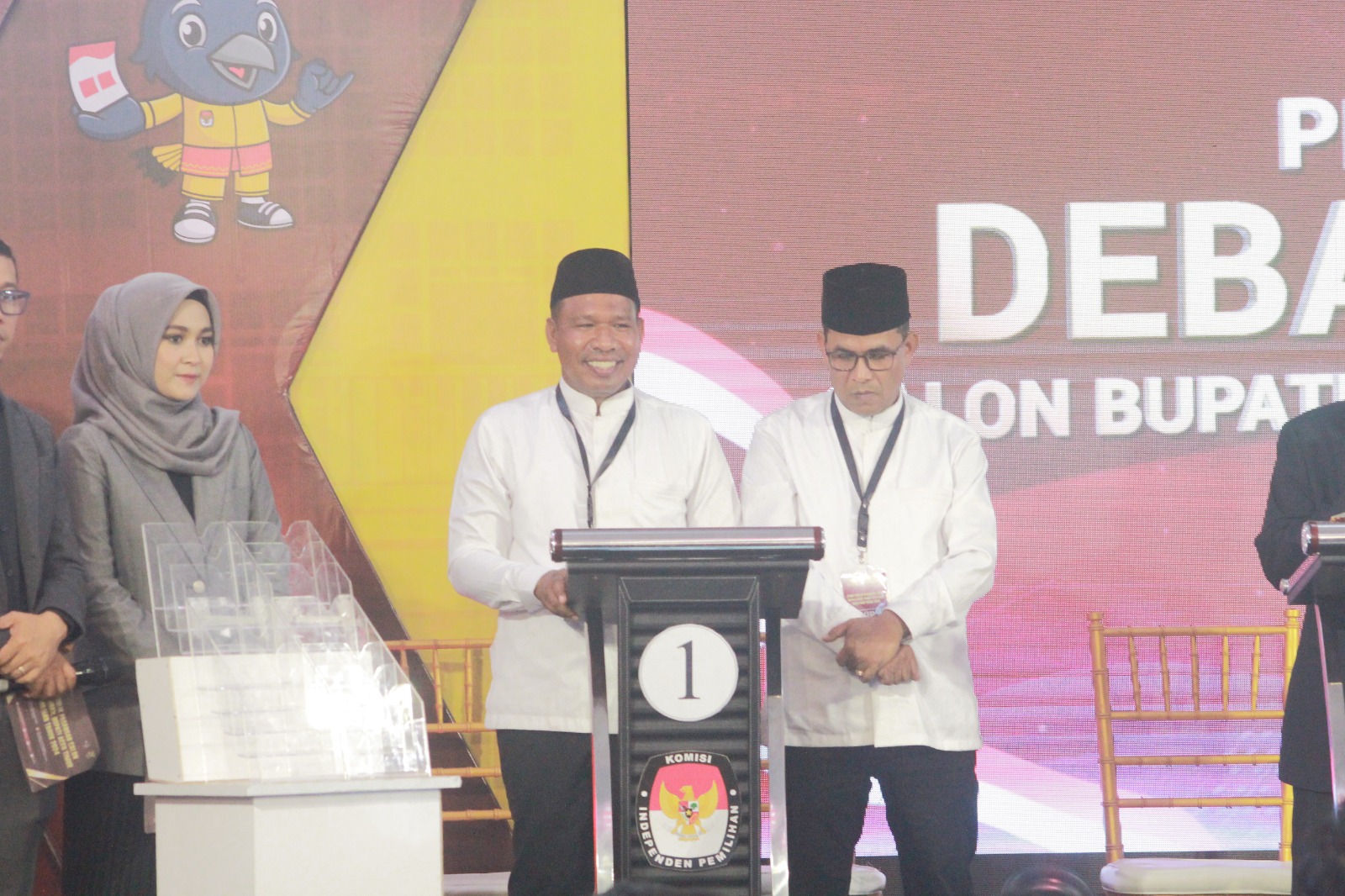 Sulaiman-Abdul Hamid Unggul Polling Usai Debat Publik Pilkada Aceh Timur