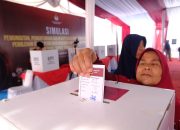 KPU Garut Gelar Simulasi Pemungutan dan Penghitungan Suara Pilkada 2024 di TPS 9 Langensari