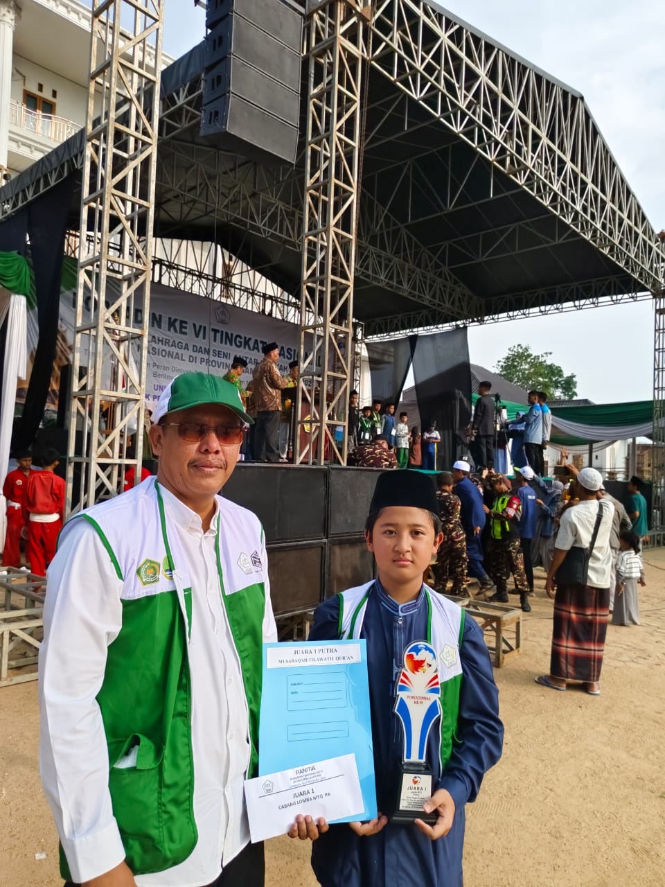 PORSADINAS Ke-6 di Provinsi Lampung, Dua Pelajar Madrasah Asal Kabupaten Bekasi Raih Medali Emas