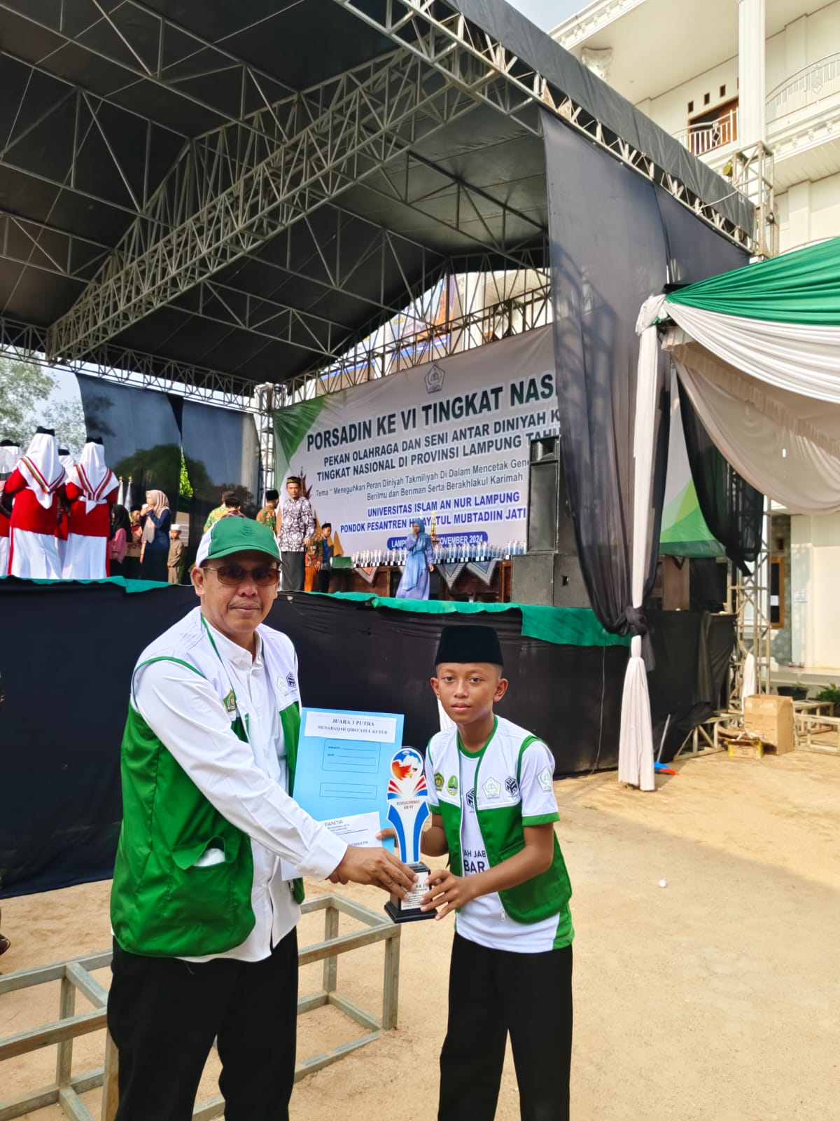 PORSADINAS Ke-6 di Provinsi Lampung, Dua Pelajar Madrasah Asal Kabupaten Bekasi Raih Medali Emas