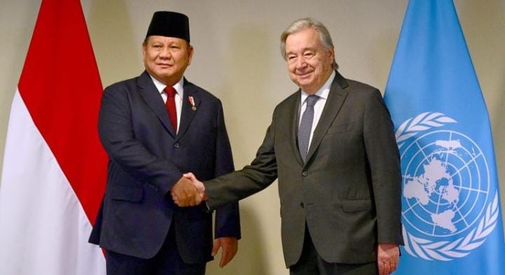 Presiden Prabowo Bertemu Sekjen PBB António Guterres Bahas Sejumlah Isu Strategis dalam Pertemuan Bilateral di Brasil