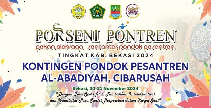 Porseni Pontren 2024 Tingkat Kabupaten Bekasi, Ponpes Al-Abadiyah Siap Berpartisipasi di Seluruh Cabang Lomba