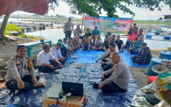 Polsek Serang Baru Gelar Launching Gugus Tugas Polri, Dukung Ketahanan Pangan