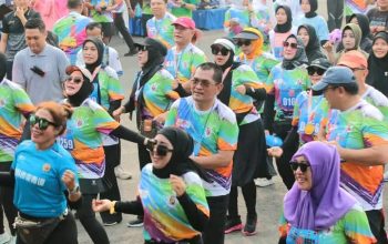 Fun Run HUT Korpri Lampung Utara ke-53 Sukses Digelar, Pj. Bupati, Mari Bersama Membangun Lampung Utara