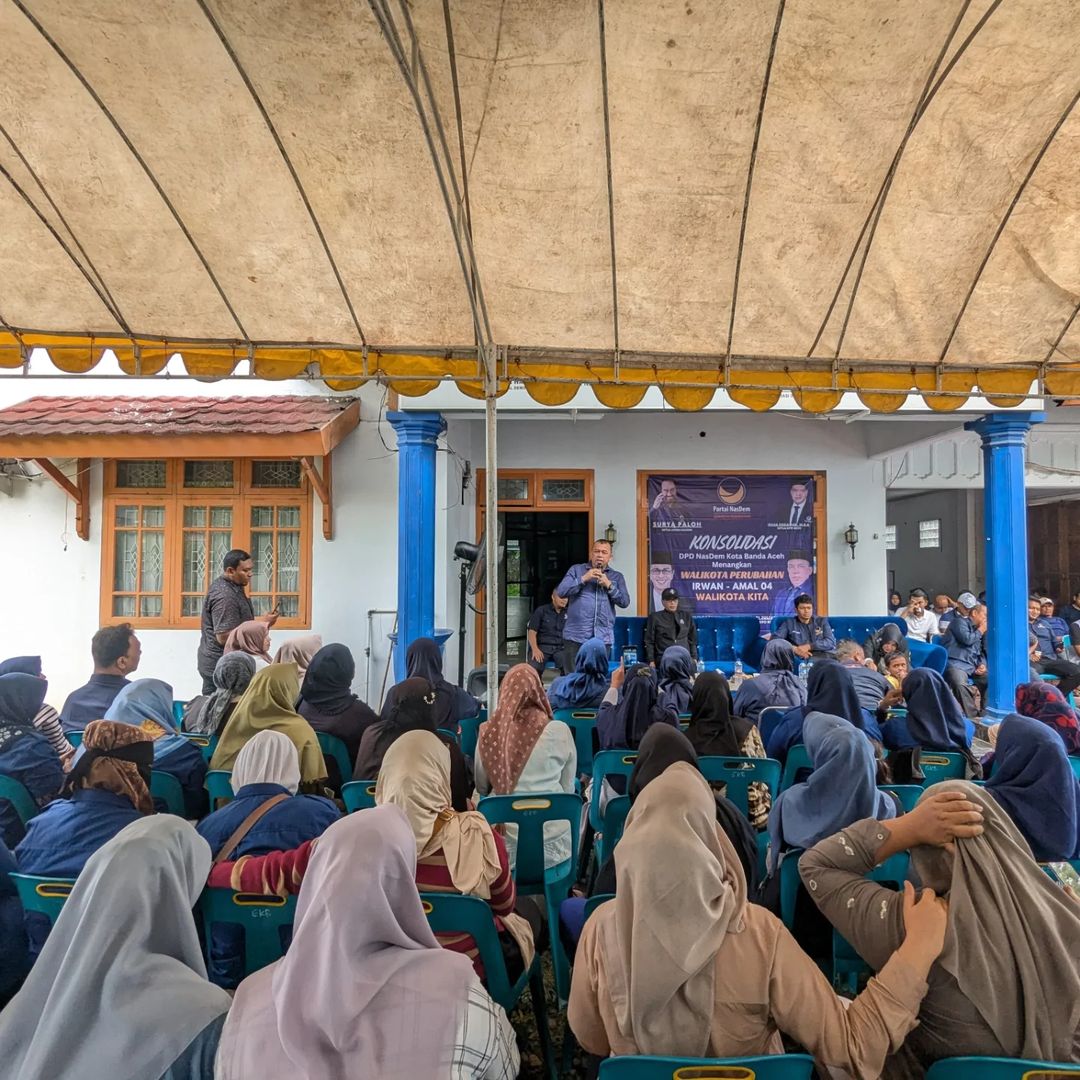 Partai Nasdem Banda Aceh Optimis menangkan Pasangan Teuku Irwan Djohan-Khairul Amal