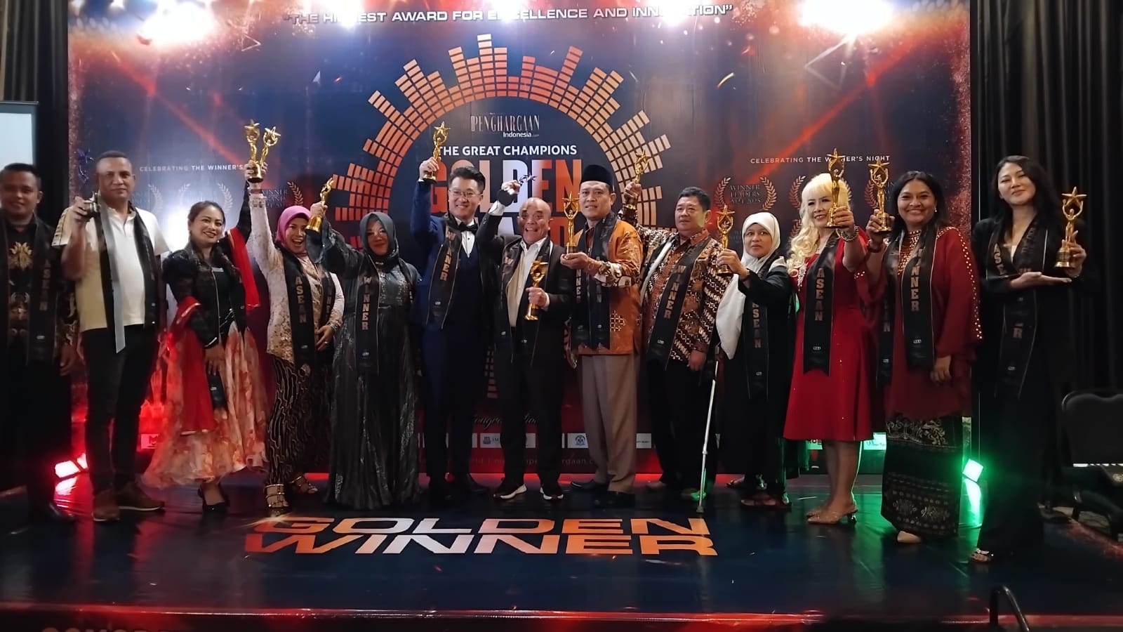 BAZNAS Kabupaten Bekasi Raih Penghargaan Bergengsi dalam The Great Champions of Asia