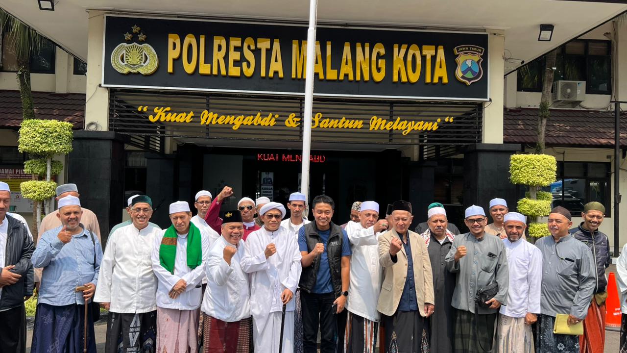 Datangi Mapolresta, Sejumlah Ulama Serukan Netralitas Aparatur Polri di Pilkada Kota Malang