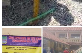 Kegiatan Penataan Halaman SDN Tanjung Baru 02 menjadi sorotan LSM J.P.K.P