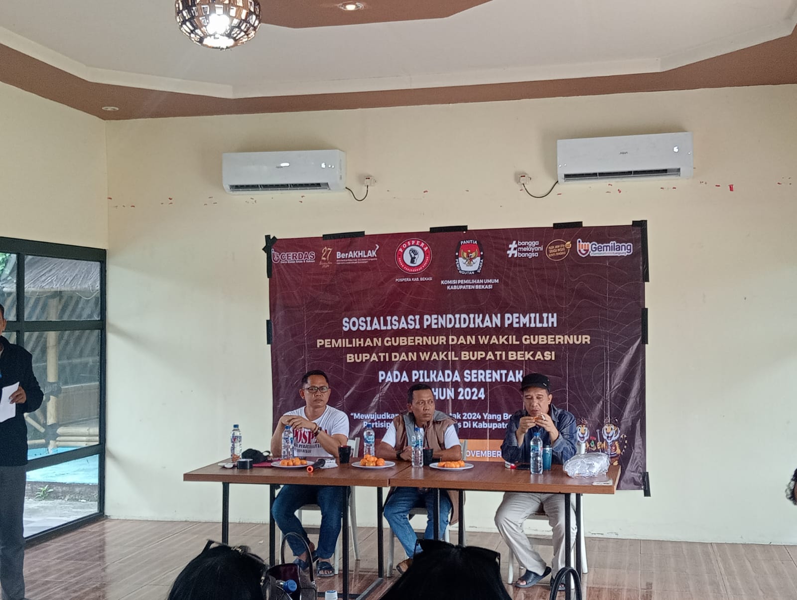 Pospera Kabupaten Bekasi Dukung Kegiatan Sosialisasi Komisi Pemilihan Umum