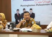 Pj. Bupati Garut menghadiri acara Pembinaan Pegawai Bank Perumda BPR Garut