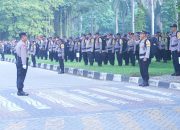 Apel Pergeseran Pasukan Pengamanan TPS Ops Mantap Praja Jaya 2024: Kapolres Metro Bekasi Tegaskan Netralitas dan Pastikan Kesiapan Total