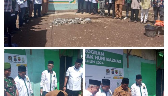 Asisten Perekonomian dan Pembangunan Setda Kabupaten Karo Hadiri Acara Peletakan Batu Pertama Program Bedah Rumah Baznas