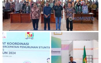 Wakil Bupati Karo Buka Rapat Koordinasi Tim Percepatan Penurunan Stunting di Kabupaten Karo Tahun 2024