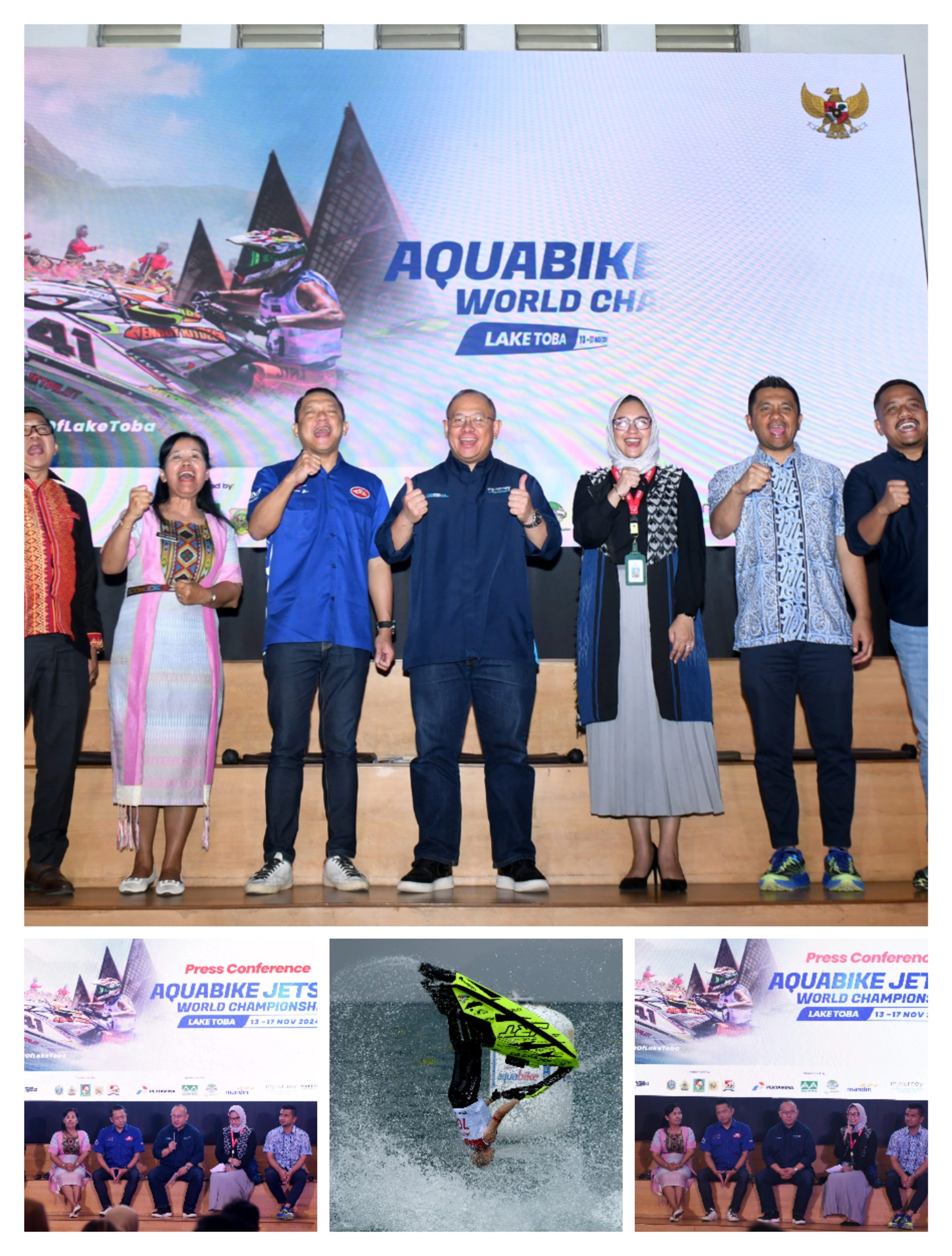 Tinggal 5 Hari Lagi! Aquabike Jetski World Championship 2024 100 Pebalap Jetski dari 30 Negara Siap Berlaga di Danau Toba