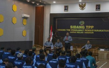 Sosialisasikan Asta Cita Presiden dan Program 100 Hari Kerja Menteri, Lapas I Madiun Gelar Dialog Bersama WBP