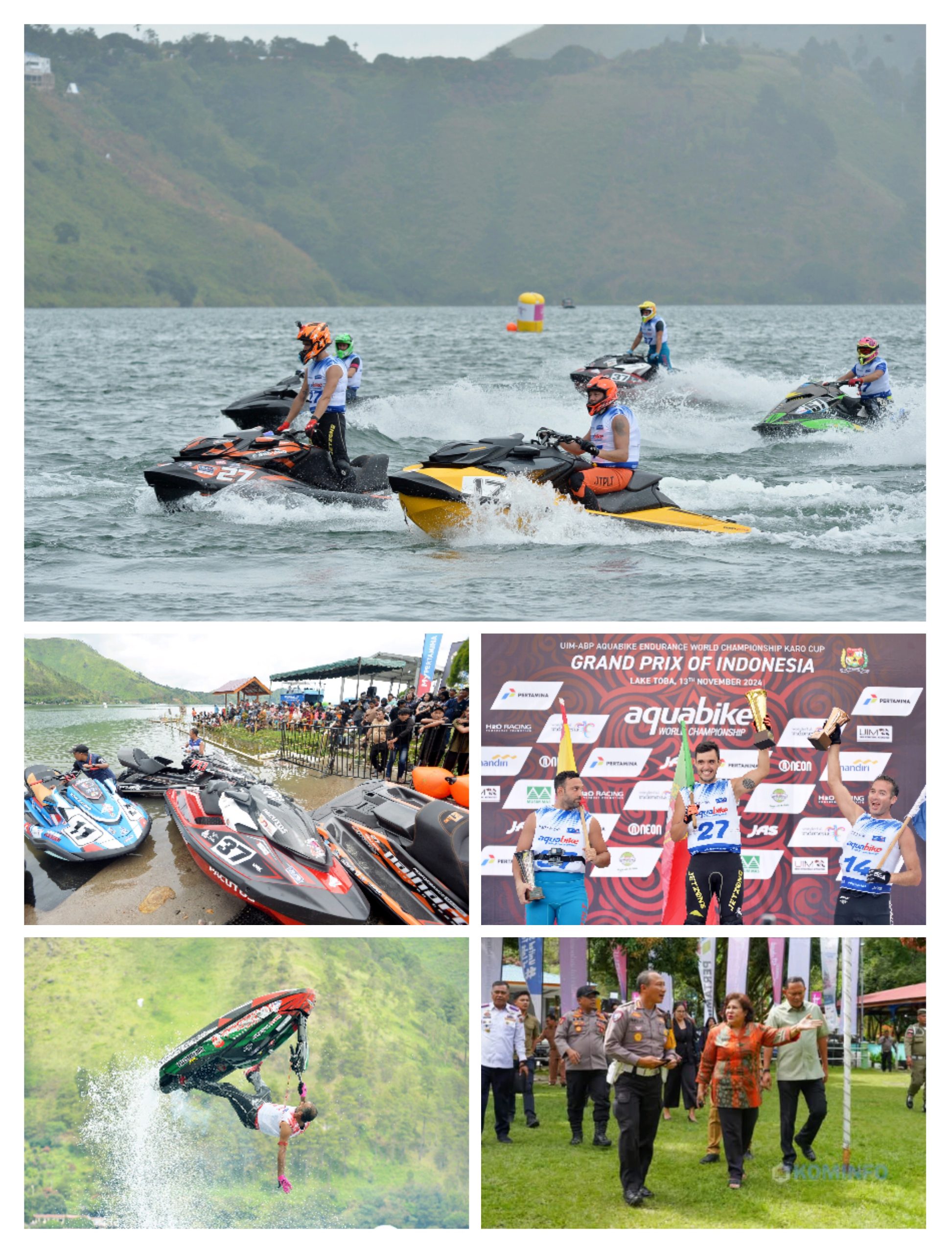 Juara Aquabike World Championship 2024 Karo Cup Sebut Seri Danau Toba Spesial