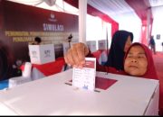 KPU Garut Gelar Simulasi Pemungutan dan Penghitungan Suara Pilkada 2024 di TPS 9 Langensari