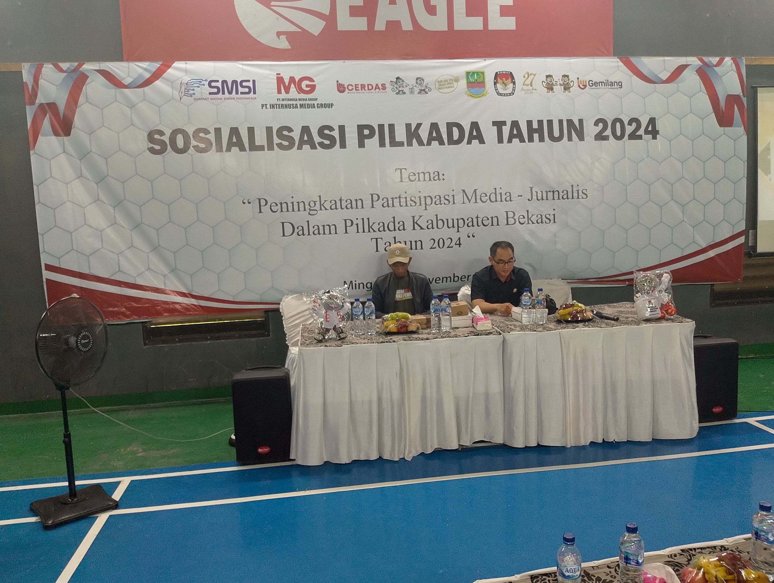 Sosialisasi Pilkada 2024 di Hari Tenang, SMSI Kabupaten Bekasi Dorong Angka Partisipasi Masyarakat